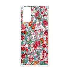 Flower Bloom Blossom Botanical Color Colorful Colour Element Digital Floral Floral Pattern Samsung Galaxy Note 20 Tpu Uv Case