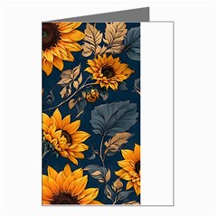 Flowers Pattern Spring Bloom Blossom Rose Nature Flora Floral Plant Greeting Card