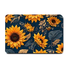 Flowers Pattern Spring Bloom Blossom Rose Nature Flora Floral Plant Small Doormat