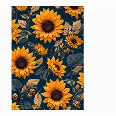 Flowers Pattern Spring Bloom Blossom Rose Nature Flora Floral Plant Small Garden Flag (two Sides)