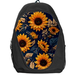 Flowers Pattern Spring Bloom Blossom Rose Nature Flora Floral Plant Backpack Bag