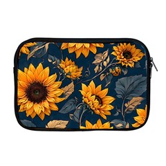 Flowers Pattern Spring Bloom Blossom Rose Nature Flora Floral Plant Apple Macbook Pro 17  Zipper Case