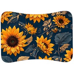 Flowers Pattern Spring Bloom Blossom Rose Nature Flora Floral Plant Velour Seat Head Rest Cushion