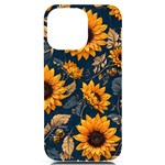 Flowers Pattern Spring Bloom Blossom Rose Nature Flora Floral Plant iPhone 14 Pro Max Black UV Print Case Front