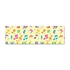 Seamless Pattern Musical Note Doodle Symbol Sticker Bumper (10 Pack) by Apen