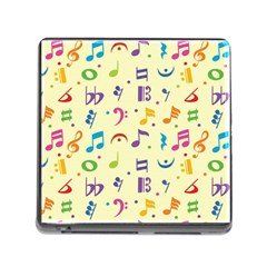 Seamless Pattern Musical Note Doodle Symbol Memory Card Reader (square 5 Slot) by Apen