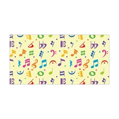 Seamless Pattern Musical Note Doodle Symbol Yoga Headband by Apen