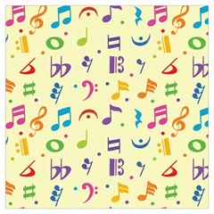 Seamless Pattern Musical Note Doodle Symbol Lightweight Scarf  by Apen