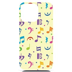 Seamless Pattern Musical Note Doodle Symbol Iphone 14 Pro Max Black Uv Print Case by Apen