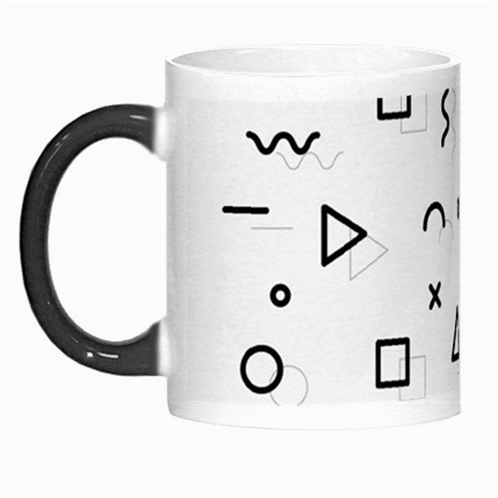 Memphis Pattern Morph Mug