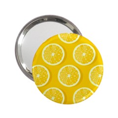 Lemon Fruits Slice Seamless Pattern 2 25  Handbag Mirrors by Apen