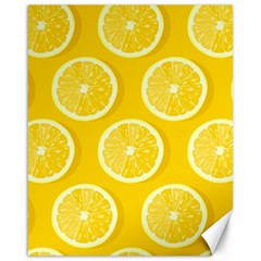 Lemon Fruits Slice Seamless Pattern Canvas 16  X 20  by Apen