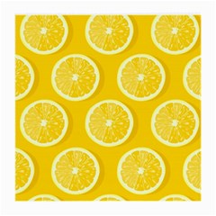 Lemon Fruits Slice Seamless Pattern Medium Glasses Cloth (2 Sides) by Apen