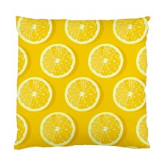 Lemon Fruits Slice Seamless Pattern Standard Cushion Case (one Side) by Apen