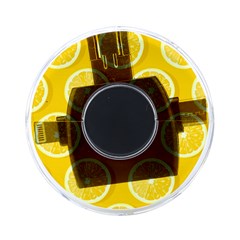 Lemon Fruits Slice Seamless Pattern On-the-go Memory Card Reader