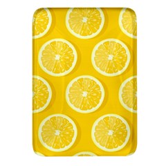 Lemon Fruits Slice Seamless Pattern Rectangular Glass Fridge Magnet (4 Pack) by Apen