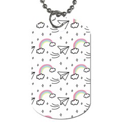 Cute Art Print Pattern Dog Tag (two Sides) by Apen