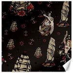 Vintage Tattoos Nautical Canvas 16  x 16  15.2 x15.41  Canvas - 1