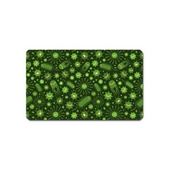 Seamless Pattern With Viruses Magnet (name Card) by Apen