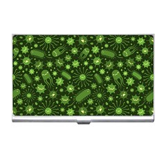 Seamless Pattern With Viruses Business Card Holder by Apen