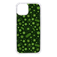 Seamless Pattern With Viruses Iphone 14 Tpu Uv Print Case by Apen