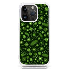 Seamless Pattern With Viruses Iphone 14 Pro Tpu Uv Print Case by Apen