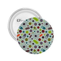 Seamless Pattern With Viruses 2 25  Buttons by Apen