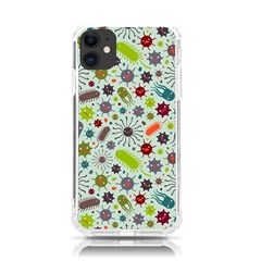 Seamless Pattern With Viruses Iphone 11 Tpu Uv Print Case by Apen