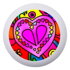 Stained Glass Love Heart Dento Box With Mirror by Apen