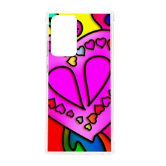 Stained Glass Love Heart Samsung Galaxy Note 20 Ultra Tpu Uv Case by Apen