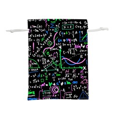 Math Linear Mathematics Education Circle Background Lightweight Drawstring Pouch (s) by Apen