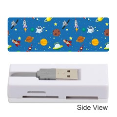 Space Rocket Solar System Pattern Memory Card Reader (stick) by Apen