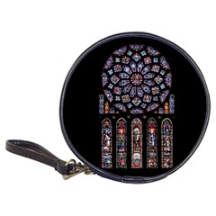 Chartres Cathedral Notre Dame De Paris Stained Glass Classic 20-cd Wallets by Maspions