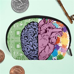 Brain Heart Balance Emotion Accessory Pouch (large)