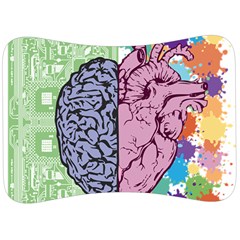 Brain Heart Balance Emotion Velour Seat Head Rest Cushion