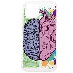 Brain Heart Balance Emotion Iphone 12 Pro Max Tpu Uv Print Case by Maspions