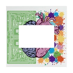 Brain Heart Balance Emotion White Box Photo Frame 4  X 6  by Maspions