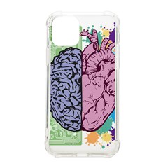 Brain Heart Balance Emotion Iphone 11 Pro 5 8 Inch Tpu Uv Print Case by Maspions