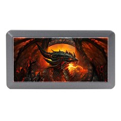 Dragon Fire Fantasy Art Memory Card Reader (mini) by Maspions