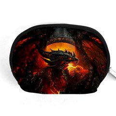 Dragon Fire Fantasy Art Accessory Pouch (medium)