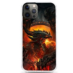 Dragon Fire Fantasy Art Iphone 12 Pro Max Tpu Uv Print Case