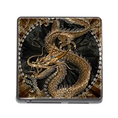 Fantasy Dragon Pentagram Memory Card Reader (square 5 Slot)