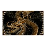 Fantasy Dragon Pentagram Banner and Sign 5  x 3  Front