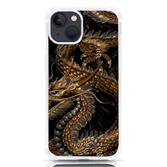 Fantasy Dragon Pentagram Iphone 13 Tpu Uv Print Case by Maspions