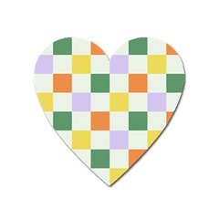 Board Pictures Chess Background Heart Magnet