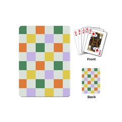 Board Pictures Chess Background Playing Cards Single Design (mini)