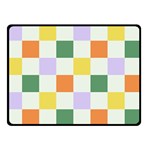 Board Pictures Chess Background Two Sides Fleece Blanket (Small) 45 x34  Blanket Front