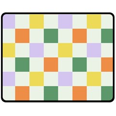 Board Pictures Chess Background Two Sides Fleece Blanket (medium)