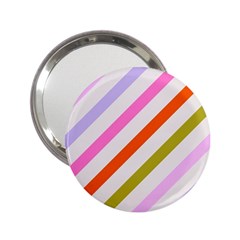 Lines Geometric Background 2 25  Handbag Mirrors by Maspions