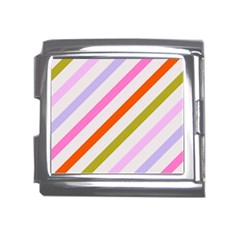 Lines Geometric Background Mega Link Italian Charm (18mm)